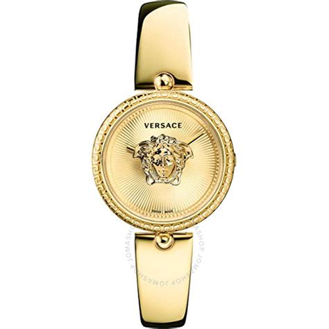 versace palazzo watch gold|versace gold watch women's.